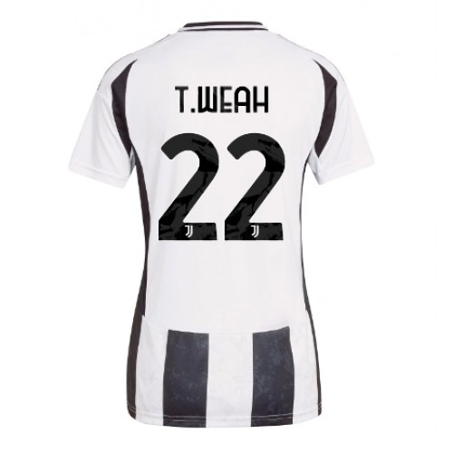 Juventus Timothy Weah #22 Domaci Dres za Ženska 2024-25 Kratak Rukav